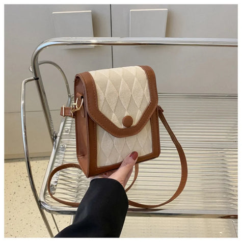 Fashion Mobile Phone Bag for Women Phone Pocket PU Leather Handbags Shoulder Bag Lady Crossbody Bags Small Bags for Phones