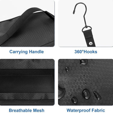 Suitcase Organizer | Foldable with Hanging System | Water-Repellent Oxford Fabric | Space-Saving