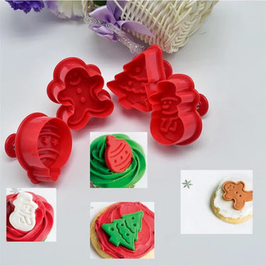 BakeMerry™ - 3D Christmas Cookie Maker for Festive Baking Fun