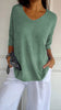 Fleura™ – Chic & Feminine Knitted V-Neck