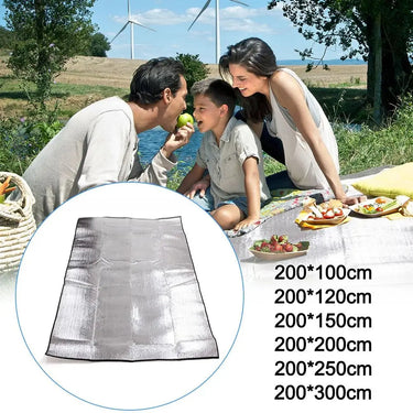 Camping Sleeping Mat | Heat-Reflective Insulated | Aluminum Coating & Foam, 2.5 cm Thick