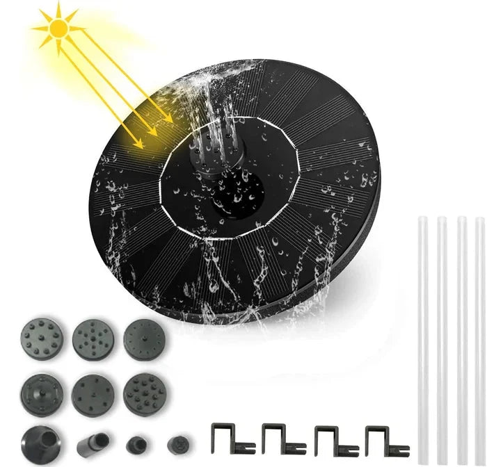 Solar Fountain Pump for Garden Water Feature