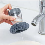 Soap Dispenser With Palm Brush Holder