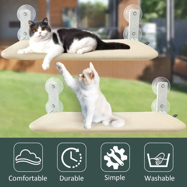 PurrNest™ Cozy Cat Window Hammock Bed
