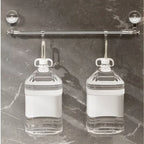 Adjustable Stainless Steel Towel Rack Suction Cups