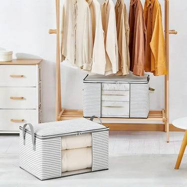 Foldable Storage Bag | Large Capacity Box Design | Reinforced Fabric & Space-Saving