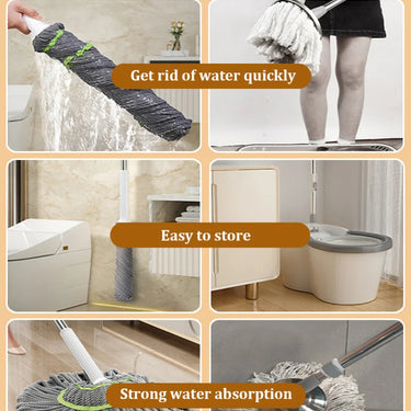 SpotHero™ - Multifunctional Self-Wringing Mop