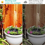 Solar Fountain Pump for Garden Water Feature