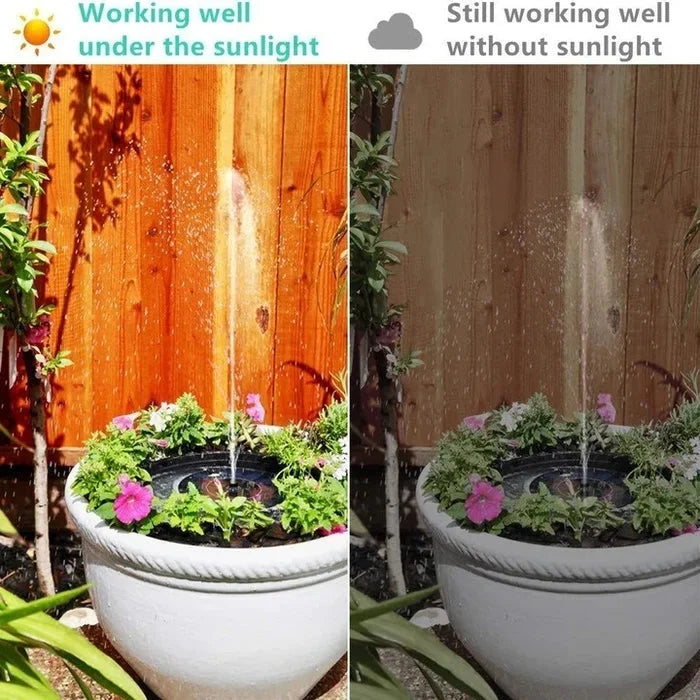 Solar Fountain Pump for Garden Water Feature