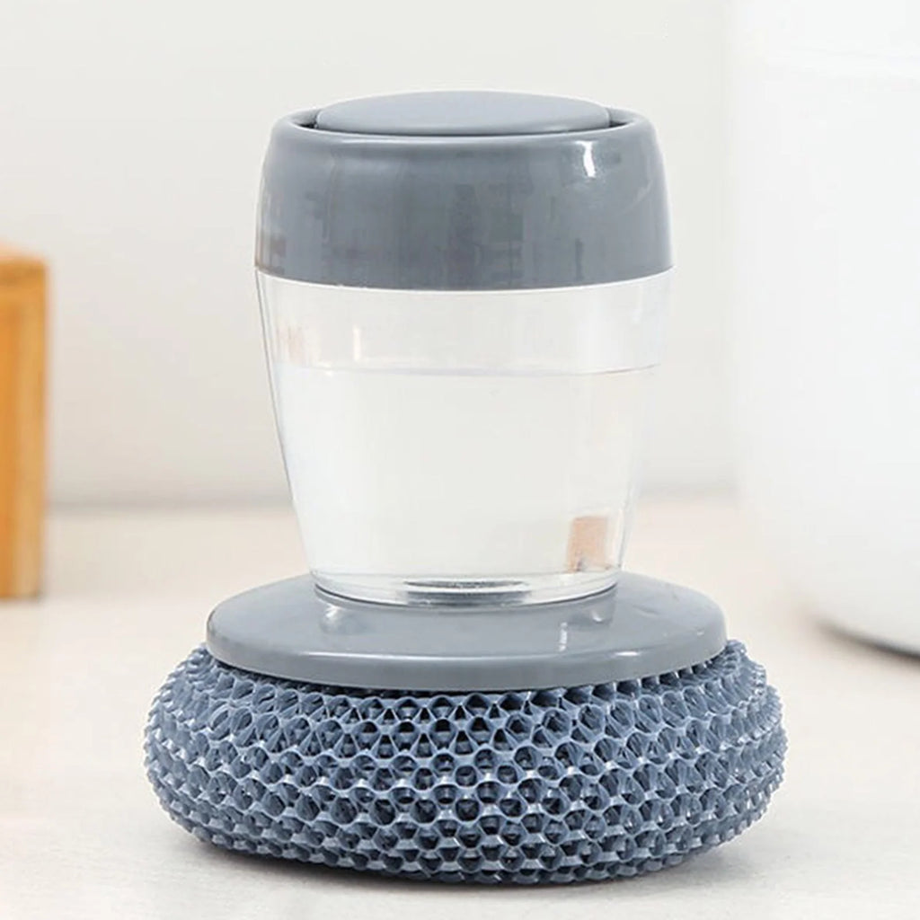 Soap Dispenser With Palm Brush Holder