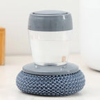 Soap Dispenser With Palm Brush Holder