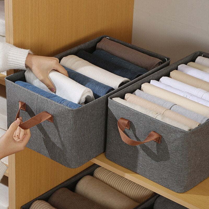 Storage Cabinet Organizer Wood Grain Finish
