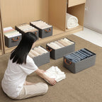 Storage Cabinet Organizer Wood Grain Finish