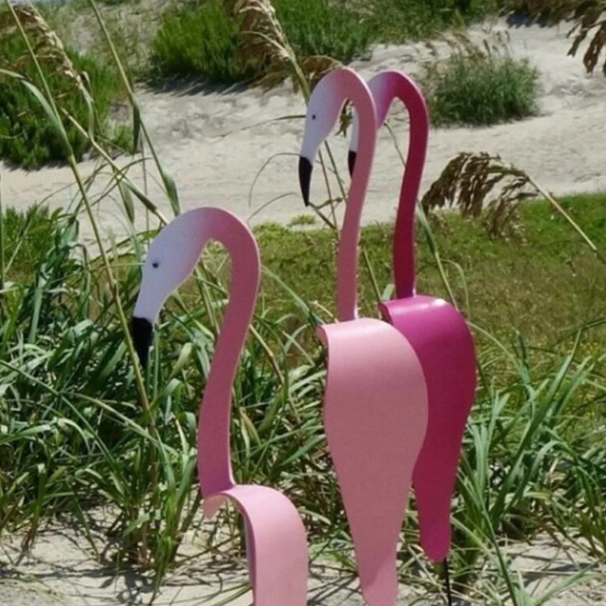 Flamingo Garden Statue Outdoor Yard Ornament