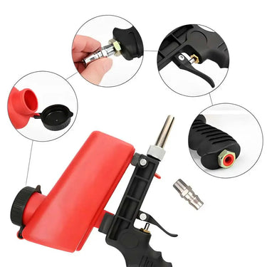 EvoBlast™ - Multi-Purpose Sandblasting Gun for Rust & Surface Cleaning