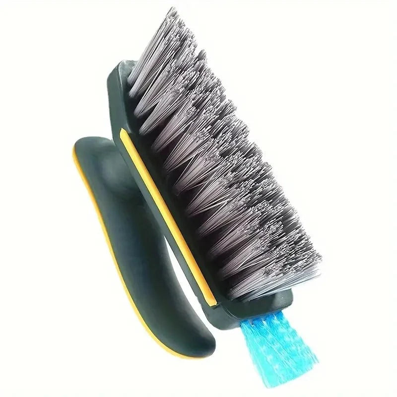 Tile Brush And Squeegee Cleaner 4-in-1 Multiuse Tool
