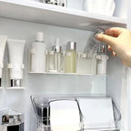 Wall-Mounted Storage Hooks Set No Drilling
