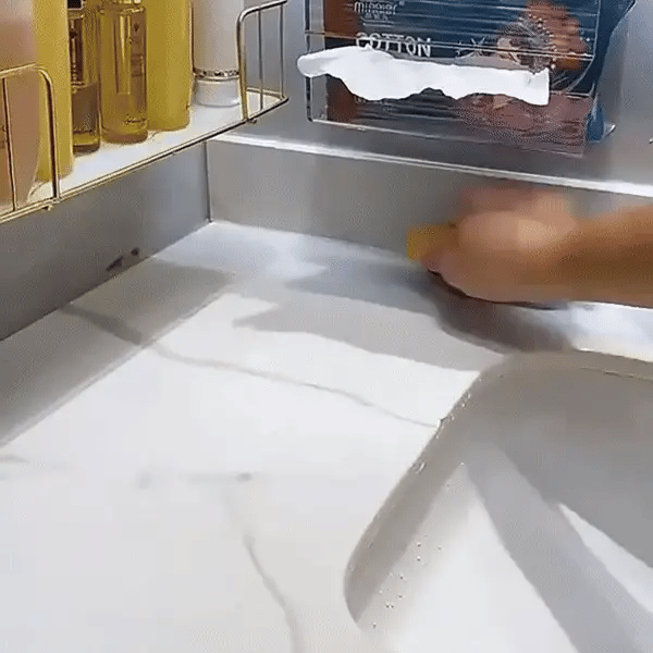 Tile Brush And Squeegee Cleaner 4-in-1 Multiuse Tool