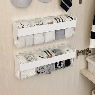 ClariDraw™ - Wall-Mounted Drawer Organizer for Kitchen & Bathroom