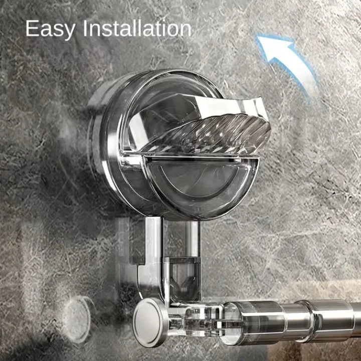 Adjustable Stainless Steel Towel Rack Suction Cups