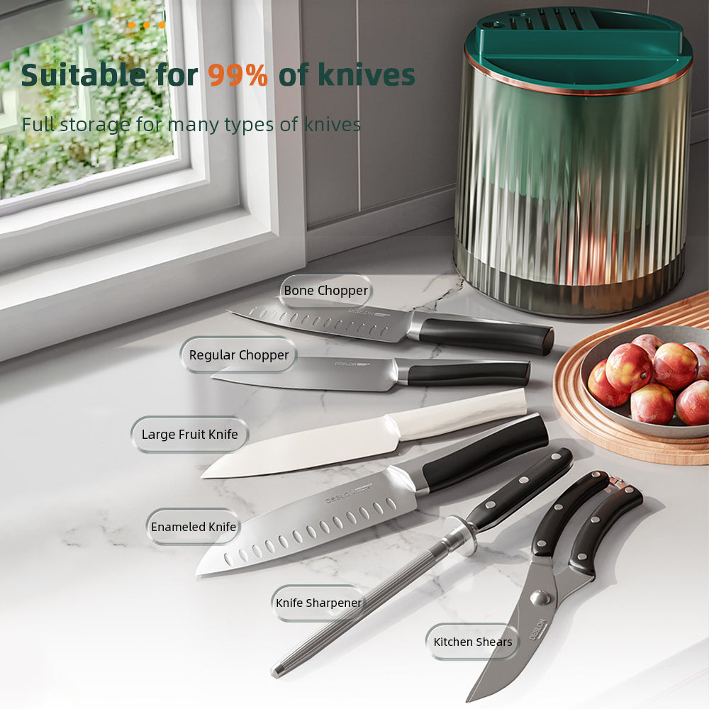 BladeMate™ - 360 Degree Kitchen Knife Storage Rack