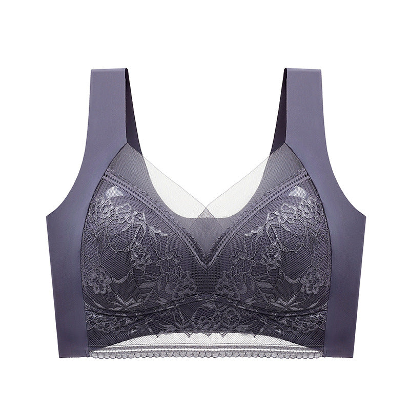 Comfortable & Supportive Women's Lace Bra – 1+1 FREE