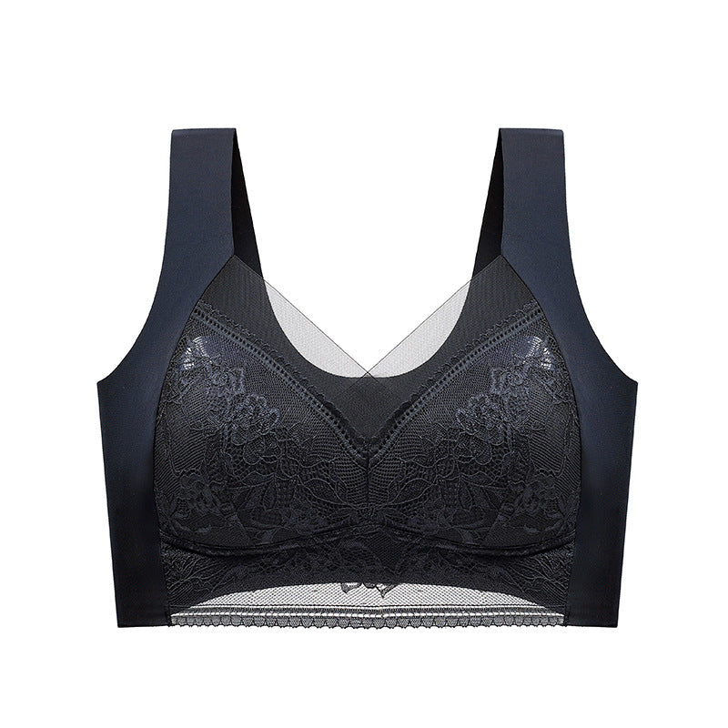 Comfortable & Supportive Women's Lace Bra – 1+1 FREE