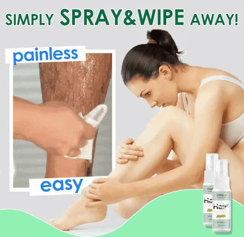 NaturiaGlow™ - Pain-Free Hair Removal Spray for Radiant, Bump-Free Skin!