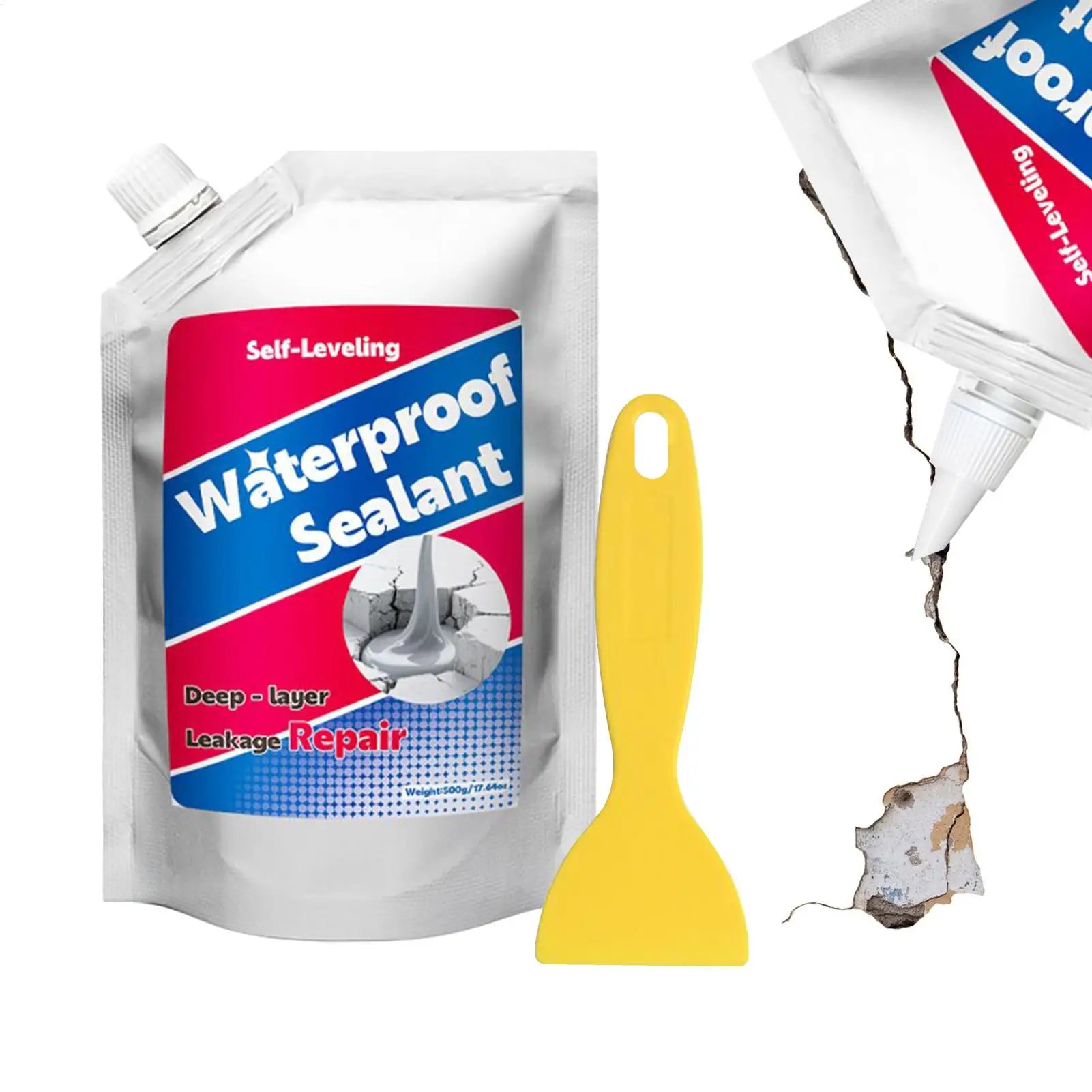 CrackShield™ – Self-Leveling Waterproof Sealant | Stop Cracks From Getting Worse