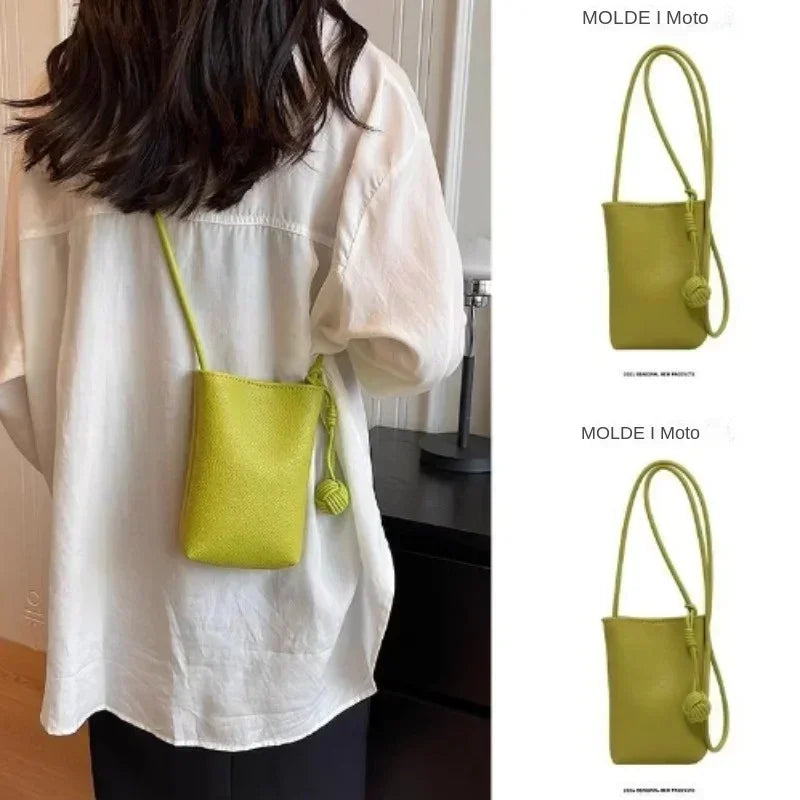 Toteo™ - Women Leather Small Crossbody Bag