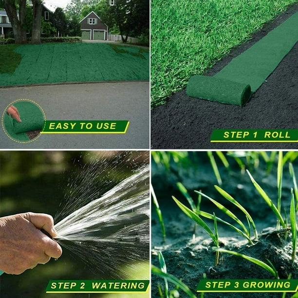 EcoRoll™ - Organic Lawn Mat: Roll-Out Instant Lawn with Zero Chemicals (38% OFF)
