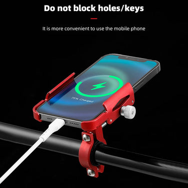 Bike, Motorcycle & E-Scooter Phone Mount | 360° Rotatable | Aluminum, Shockproof & Secure Hold