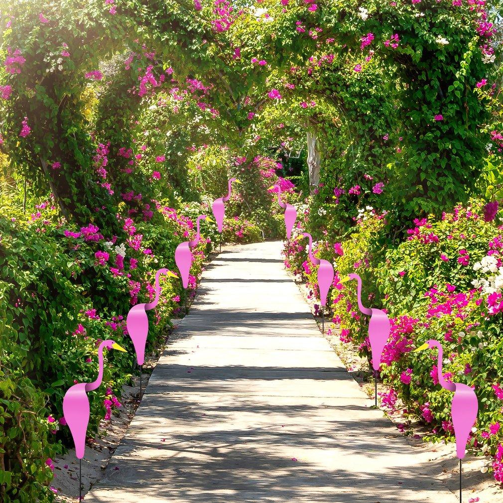 Flamingo Garden Statue Outdoor Yard Ornament