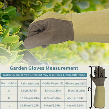 Garden Gloves for Women | Thorn-Resistant Microfiber | Breathable Stretch Back | Comfortable Fit
