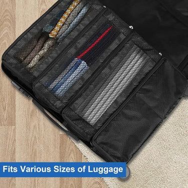 Suitcase Organizer | Foldable with Hanging System | Water-Repellent Oxford Fabric | Space-Saving