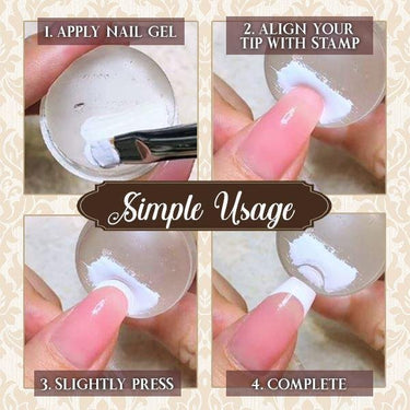 DreamyDip™ - Creative Nail Art Gel Stamp Set