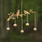 Metal Bird Wind Chime Outdoor Garden Decor