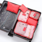 Portable Luggage Storage Bags Set Of 6