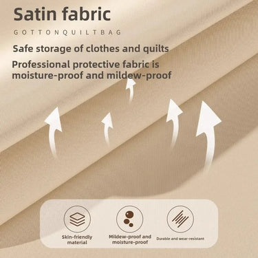 Vacuum Storage Bags | Space-Saving Compression | Reusable & Durable | Closet & Travel