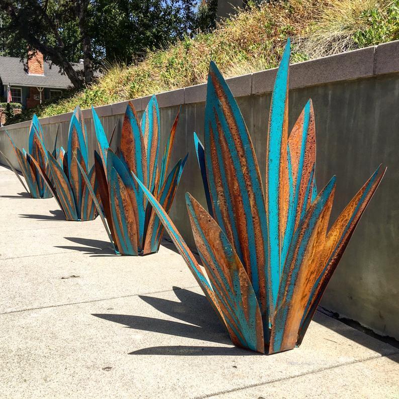 Rustic Waterproof Eternal Agave Sculpture