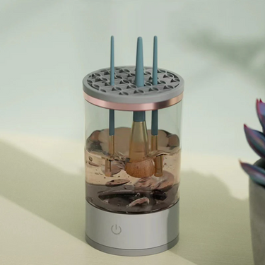 GlowEase™ - Electric Makeup Brush Cleaner & Dryer Spa
