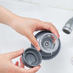 Soap Dispenser With Palm Brush Holder