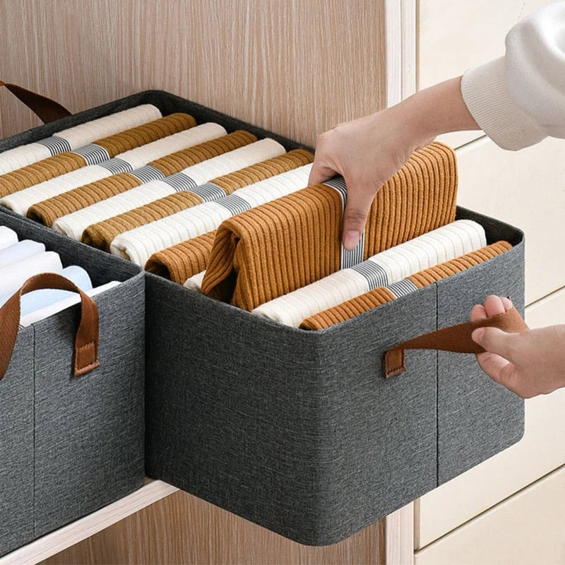 Storage Cabinet Organizer Wood Grain Finish