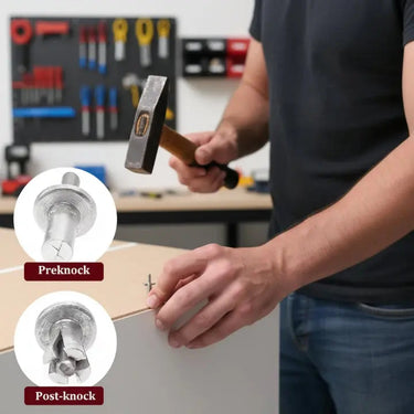 ToolMaster™ - Heavy-Duty Hammer Rivet Set for DIY Projects
