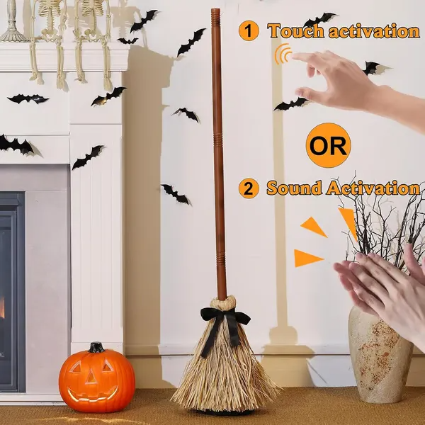 MagiBalai™ - The Halloween Broom That Laughs | Leave everyone speechless!