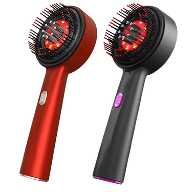 Electric Scalp Massage Comb with Red Light & Vibration