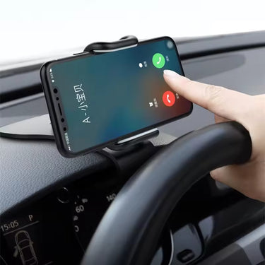 Universal 360° Car Phone Mount – Dashboard Mobile Holder