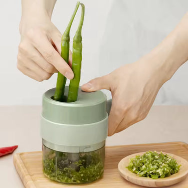 SliceEase - Handheld Electric Vegetables Slicer Set