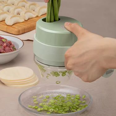 SliceEase - Handheld Electric Vegetables Slicer Set