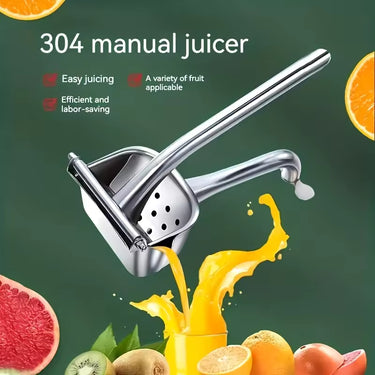 Premium Stainless Steel Manual Juice Squeezer